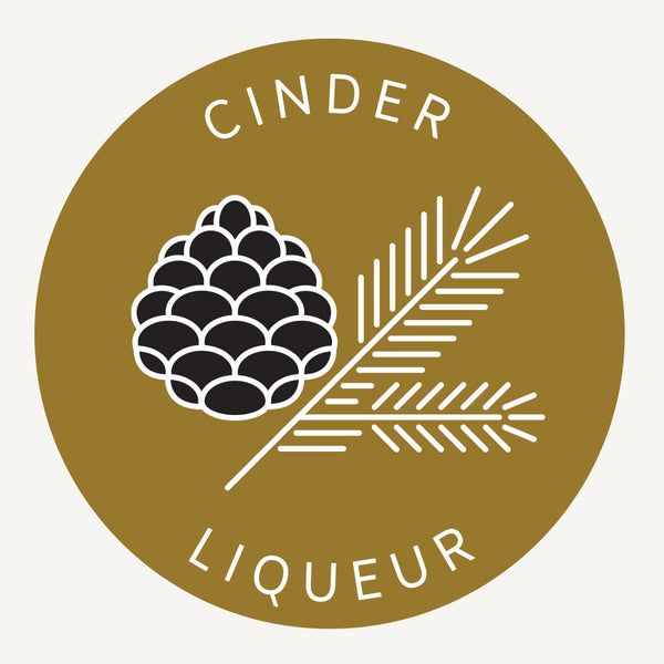 Cinder Liqueur : 375ml and 750ml